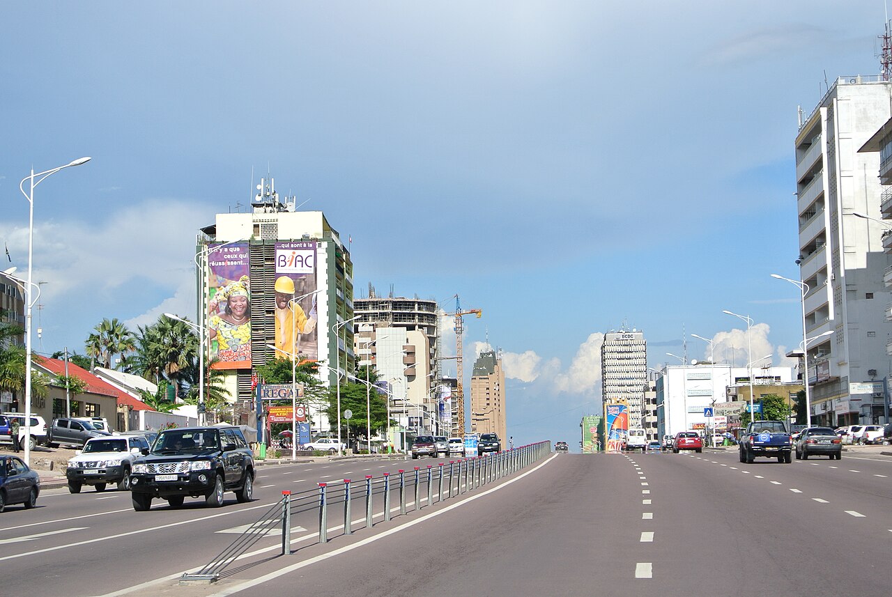 Boulevard du 30 Juin à Kinshasa